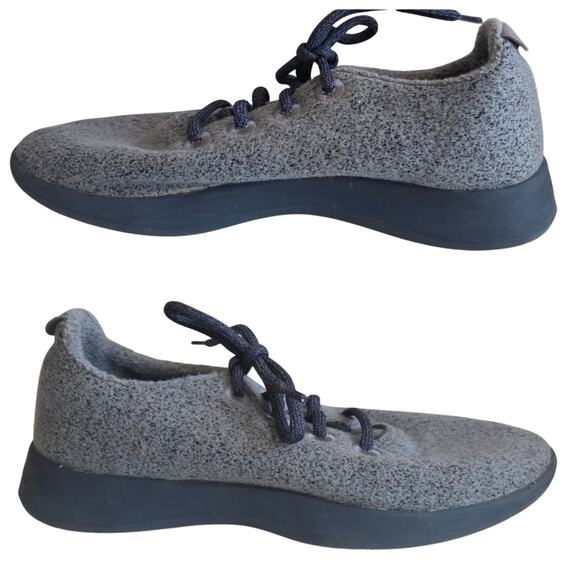 Allbirds Merino Wool Runners, gray, Super Soft Sneakers Men\'s sz 8 main image 7
